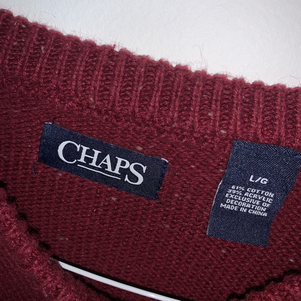 Chaps Sweater - Picture 2 of 2